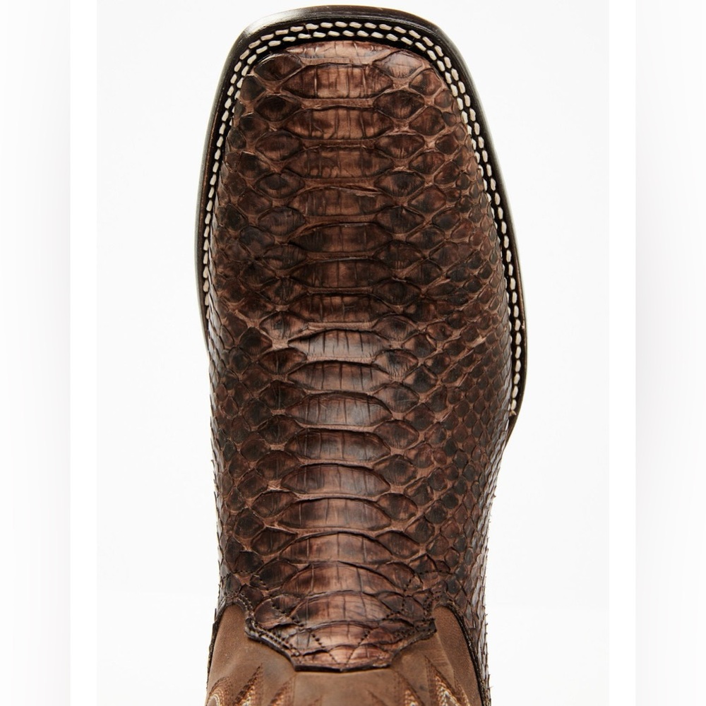 CODY JAMES MEN'S EXOTIC SNAKE WESTERN BOOTS - BROAD SQUARE TOE - Picture 6 of 11